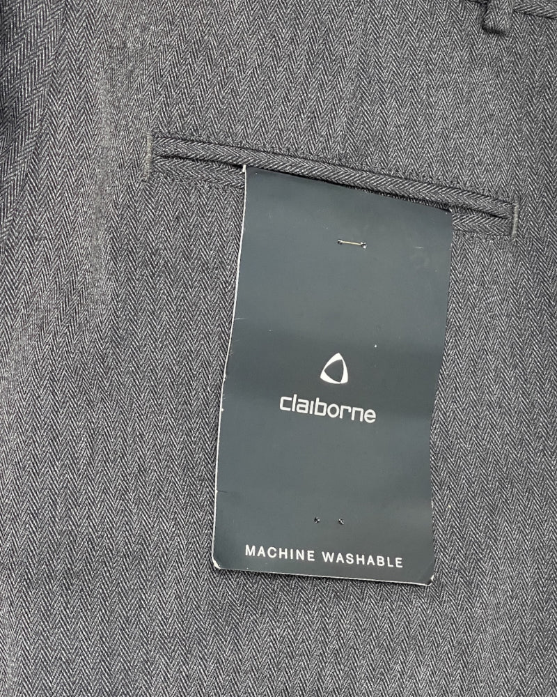 Claiborne Men’s Grey Trousers (W30)