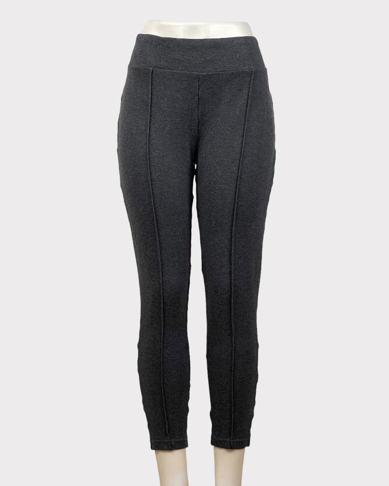 Seven7 Grey Skinny Pants/Pant Leggings (L)