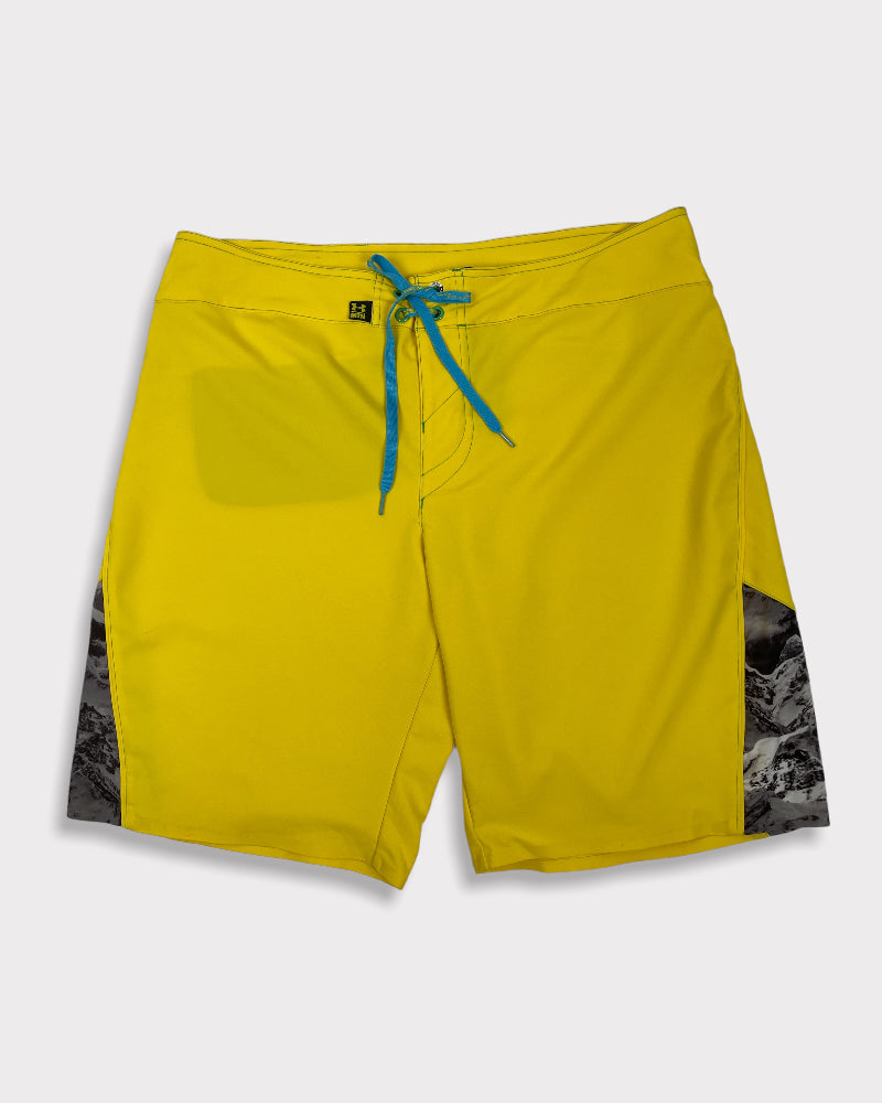 Under Armour Men's Yellow Swimming Trunks Shorts (W36)