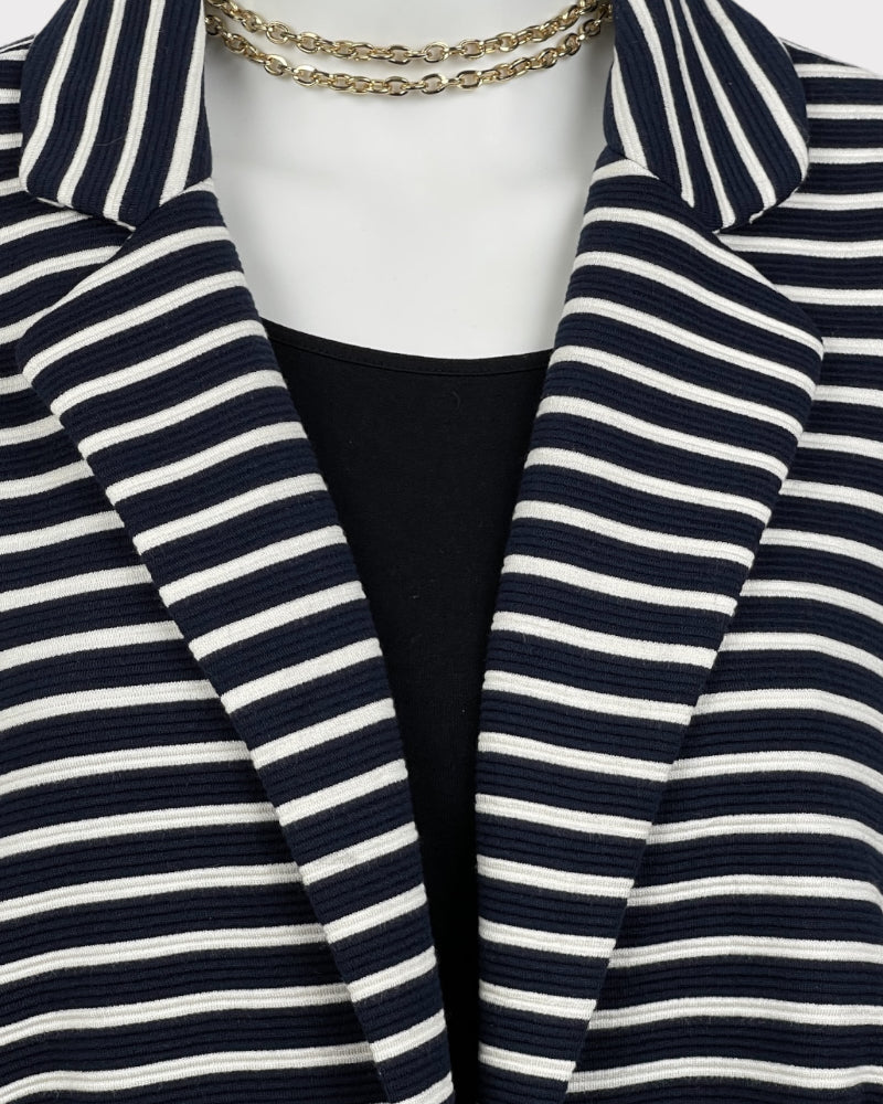 Cato Navy Blue Striped Blazer