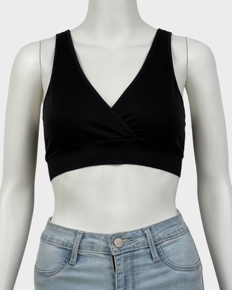 Black Sports Bra (M-L)