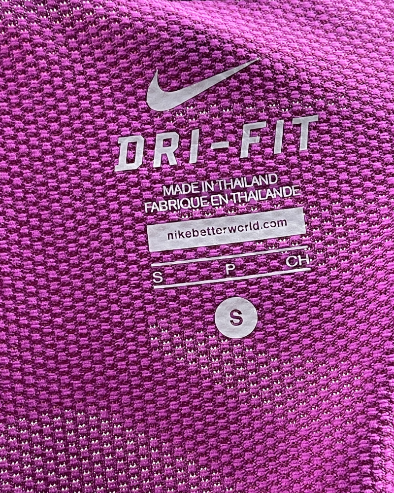 Nike Purple Long-Sleeve Active Top (S)