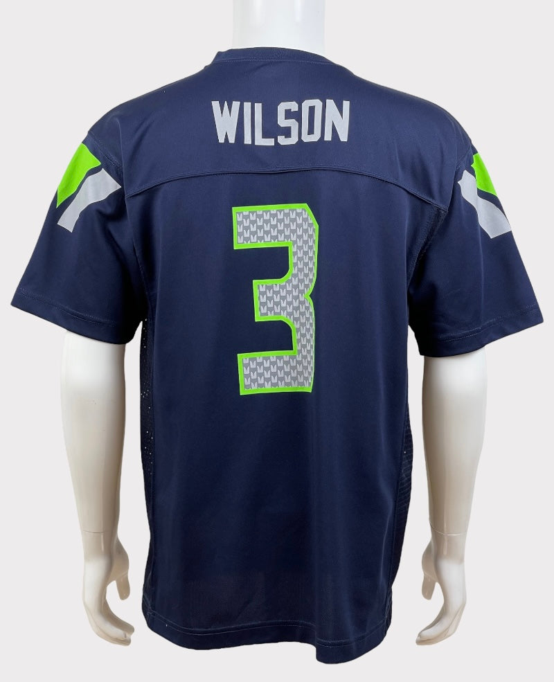 NFL Team Apparel Seahawks Jersey #3 Wilson (XL)