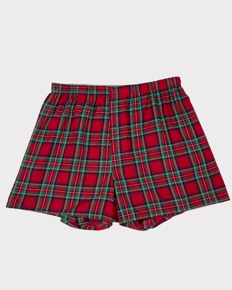 Hanes Red Printed Boxers (L)