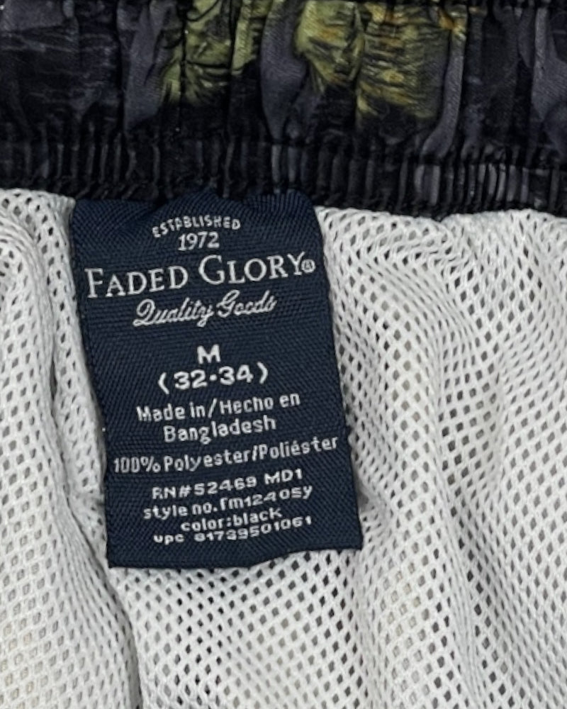 Faded Glory Men’s Black Men’s Shorts (W32-W34)