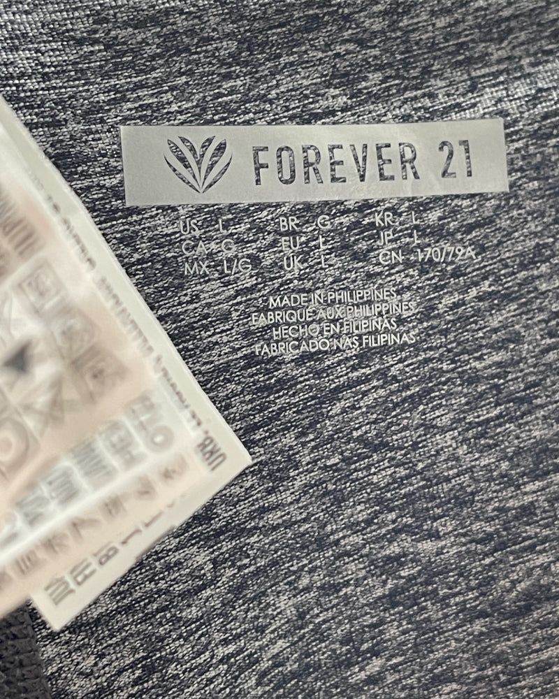 Forever 21 No Days Off Leggings (L)