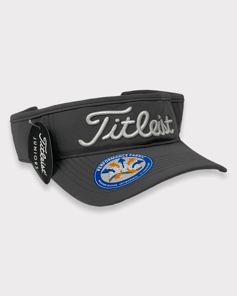 Titleist Juniors Grey Visor Cap (Adjustable)