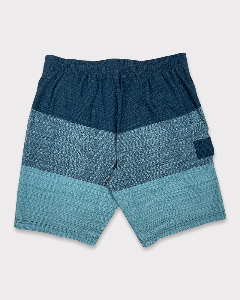 George Men’s Blue Blue Ombre Swimming Trunks Shorts (W36-W38)