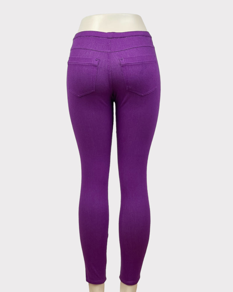 Hue Purple Pant Leggings (S)