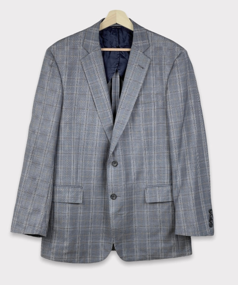 Brooks Brothers Blue Plaid Blazer