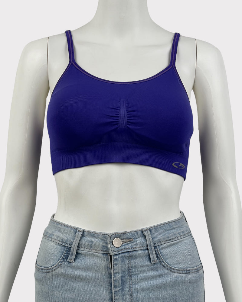 Champion Purple Sports Bra (M)