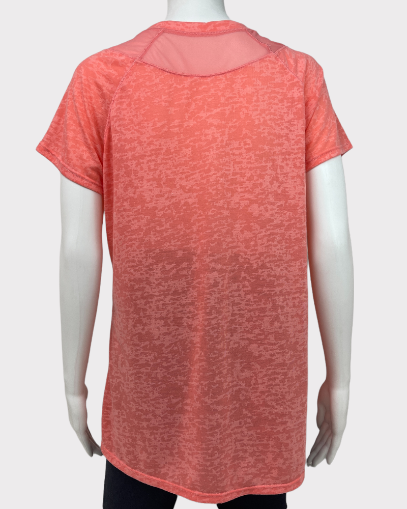 ClimateRight Coral Short-Sleeve Active Top (M)