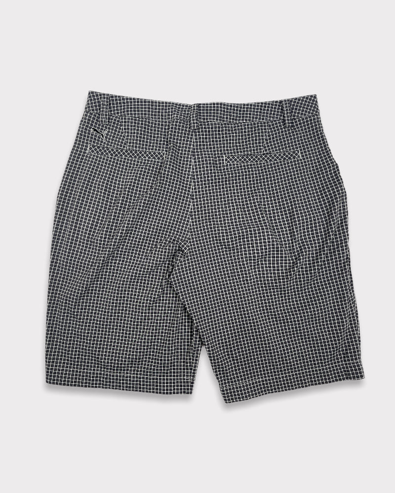 Puma Men's Grey Check Shorts (W36)