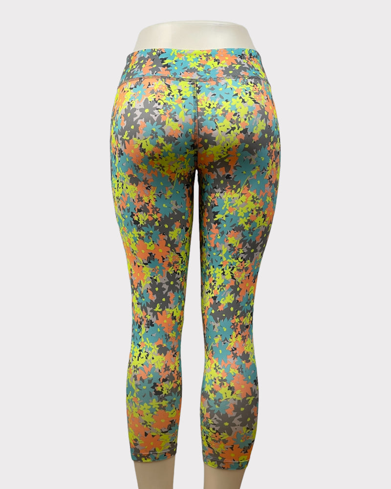 Energie Floral Print Leggings (M)