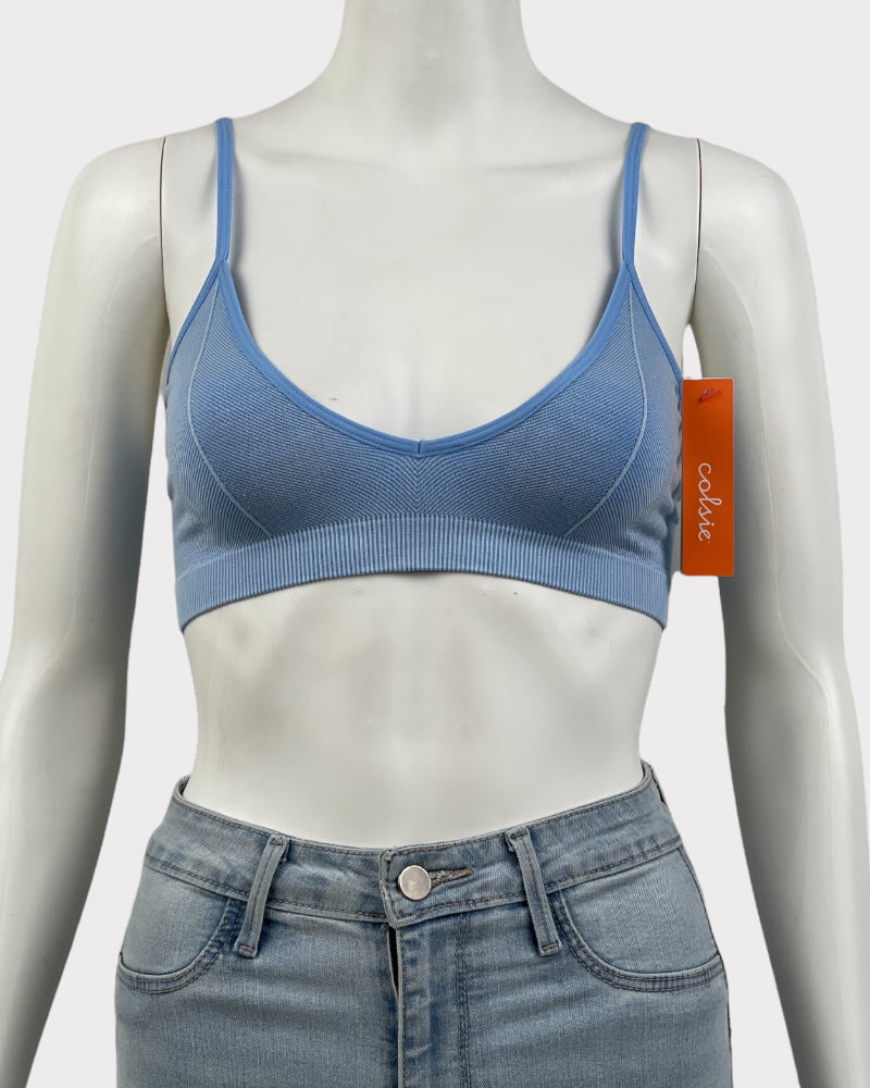 Colsie Blue Bralette (S)