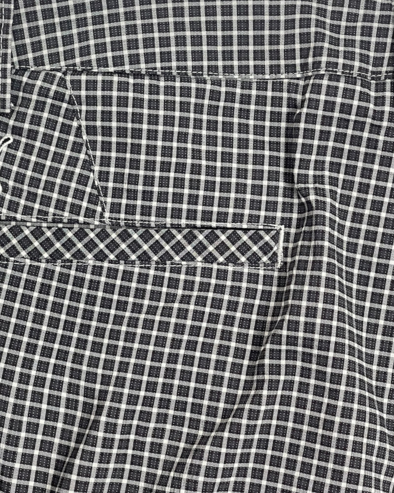 Puma Men's Grey Check Shorts (W36)