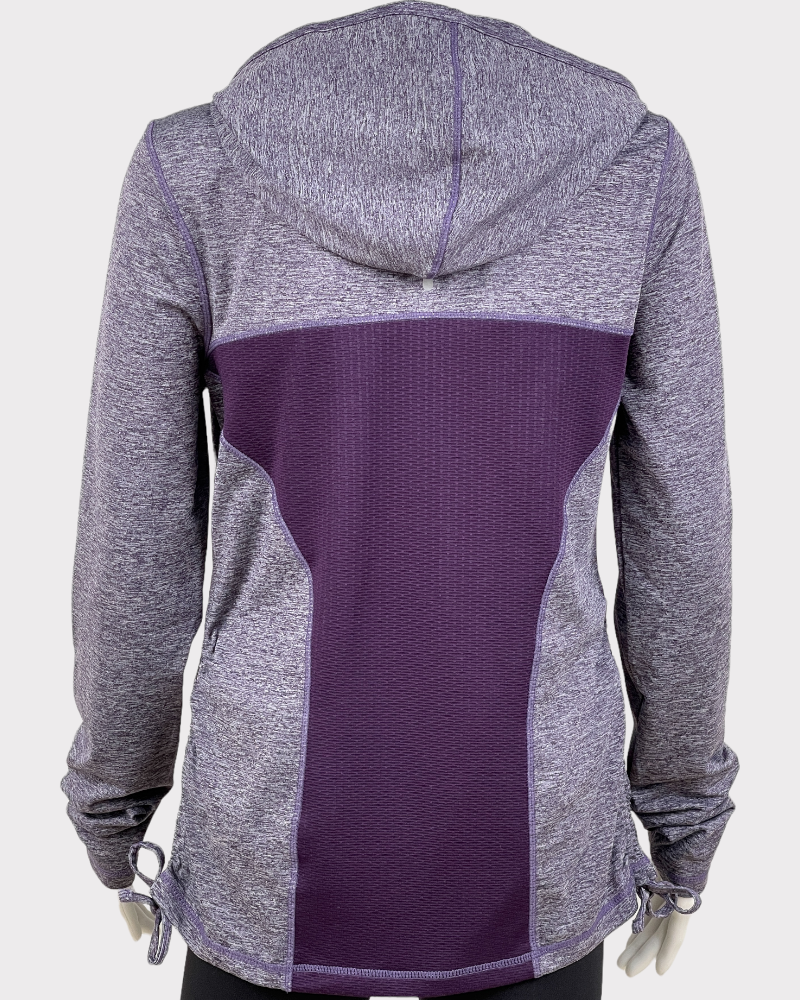 Reebok Purple Long-Sleeve Active Top (S)