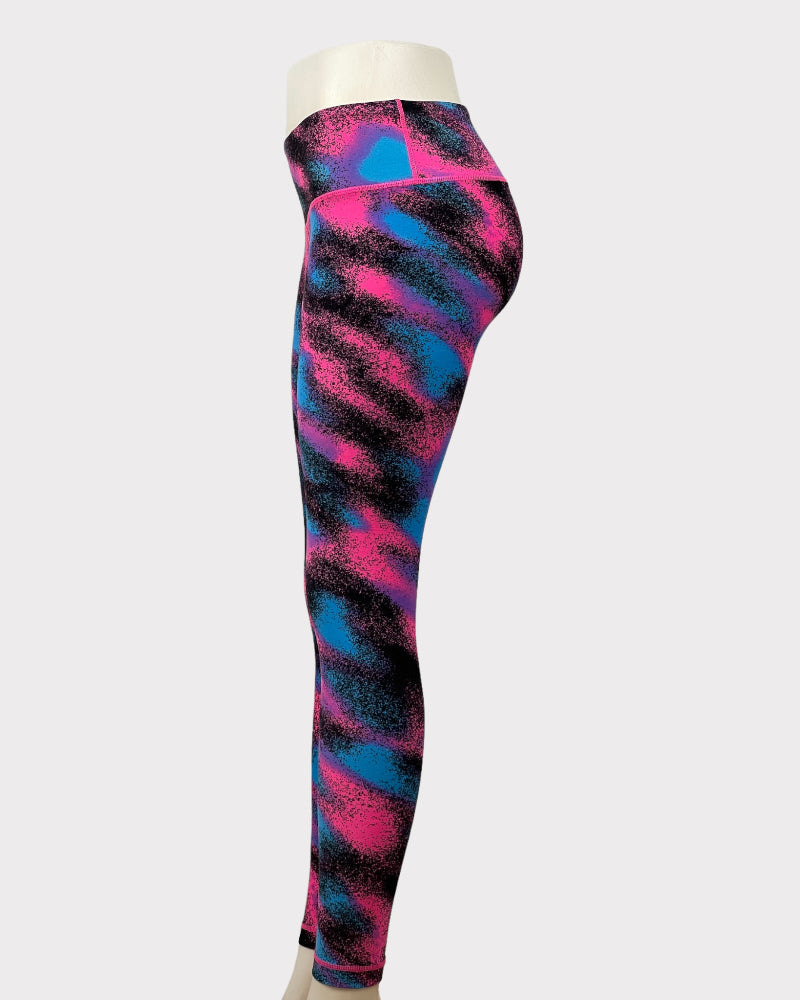 90 Degree By Reflex Multi-Colored Leggings (XS)