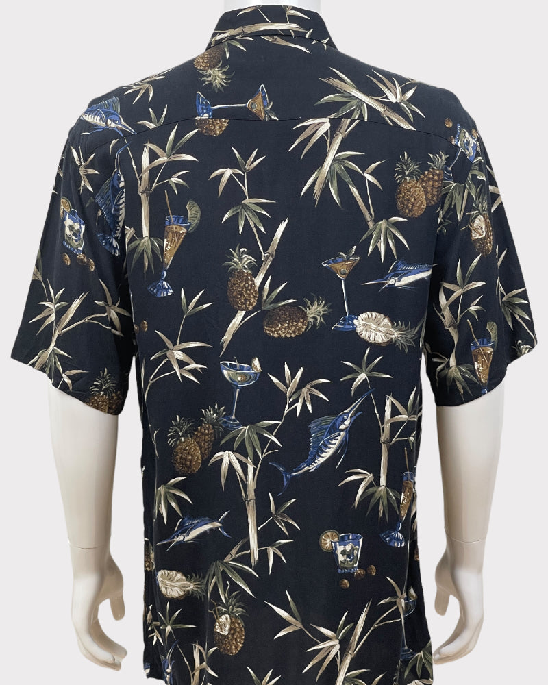 Campia Moda Printed Hawaiian Shirt (S)
